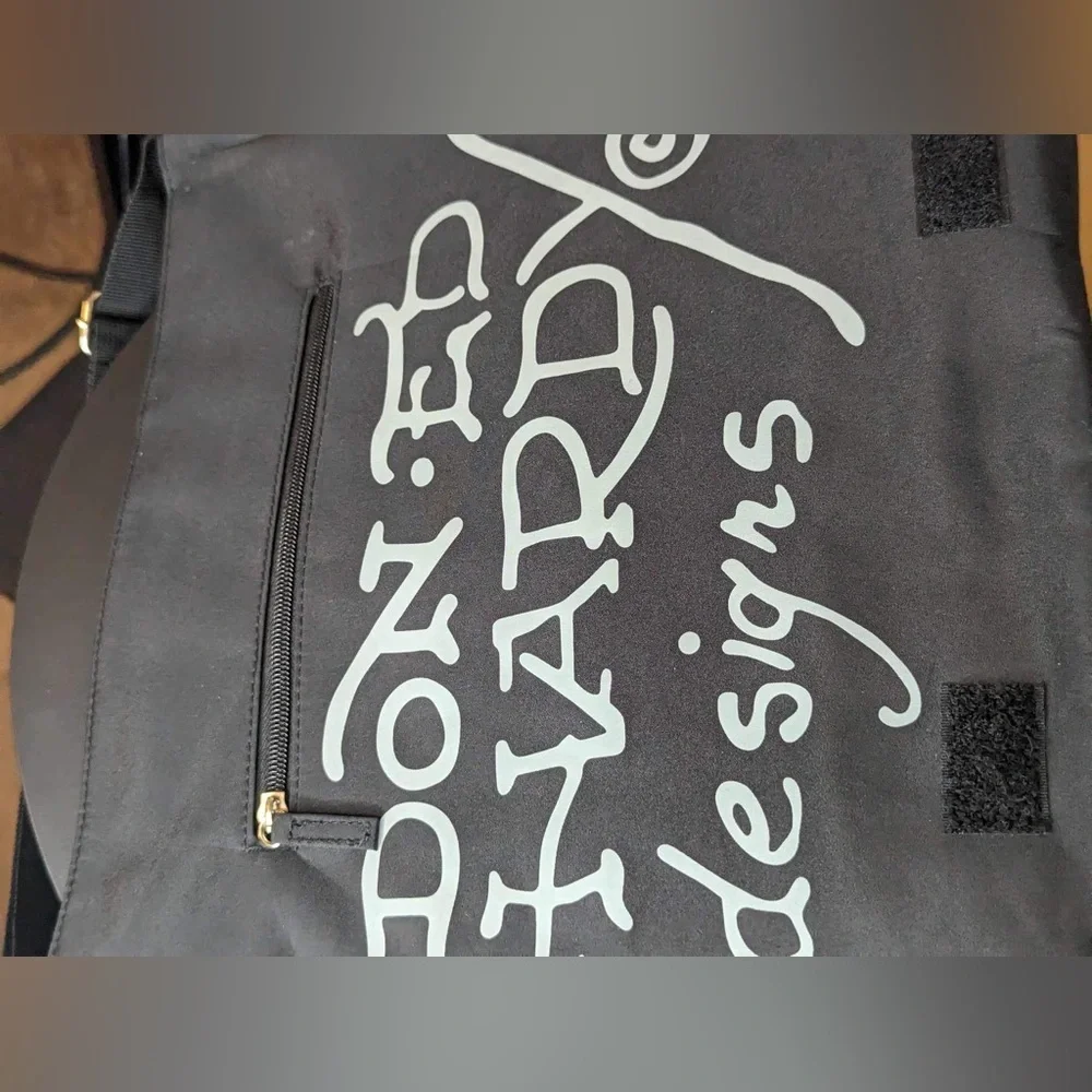 Ed Hardy Designs Black Messenger Bag - Collector Edition ***NWT***